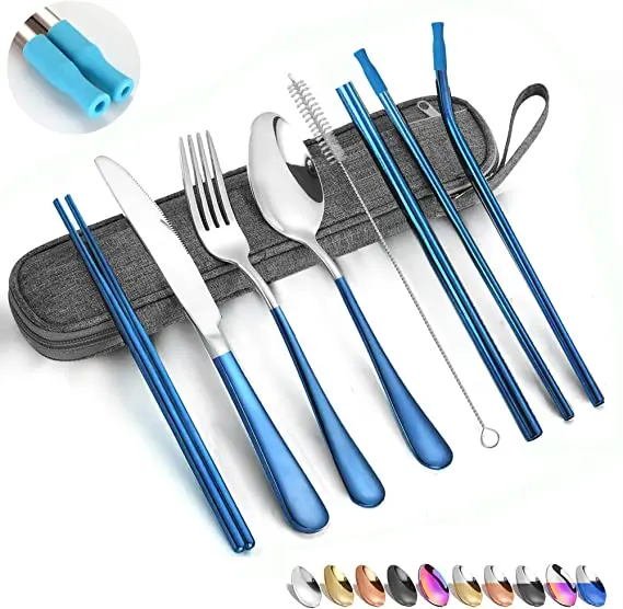 Hot sale Silverware Stainless Steel Utensils Forks and Spoons