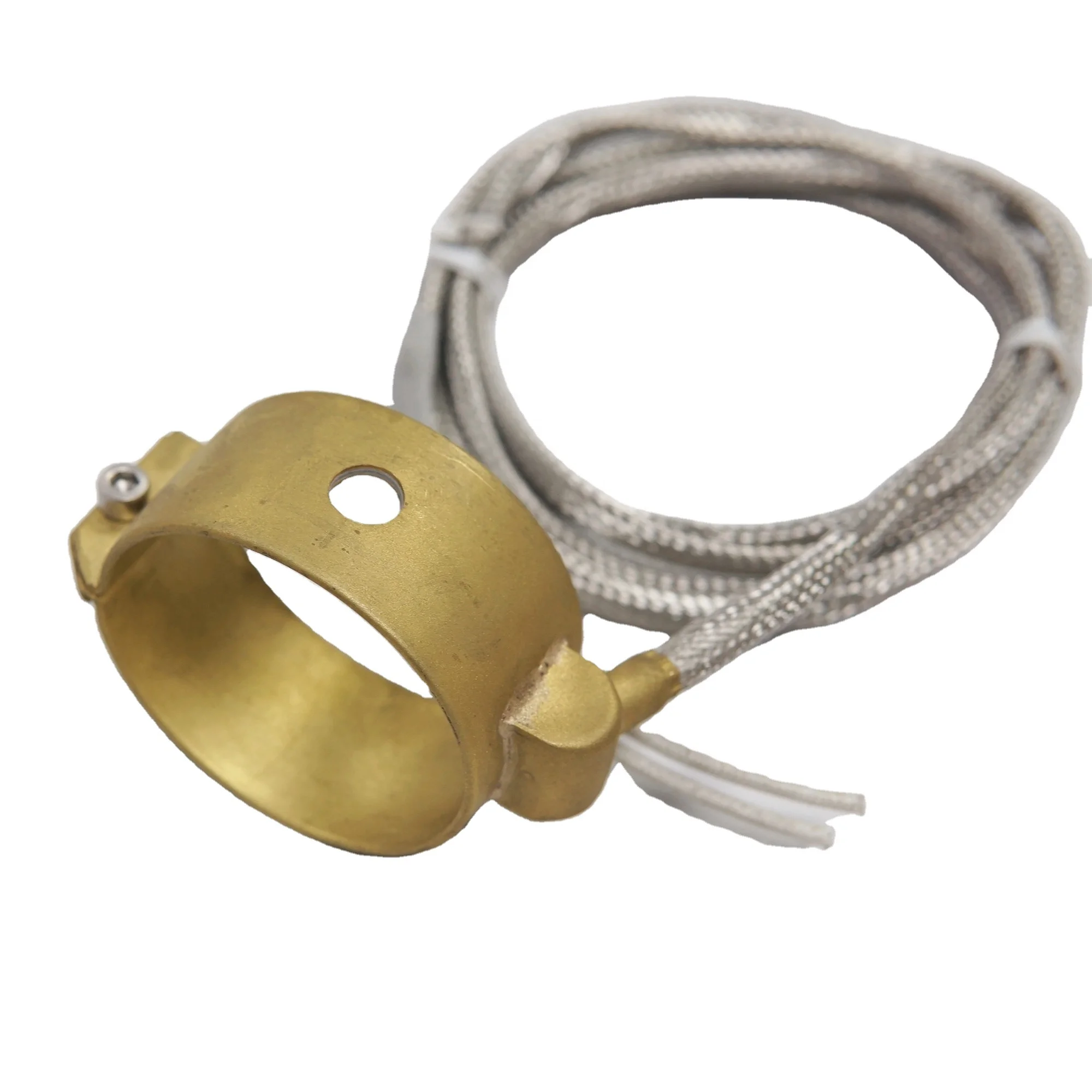 Plastic Extruder Injection Machine Copper Brass Nozzle Mica Band Heater with thermocouple