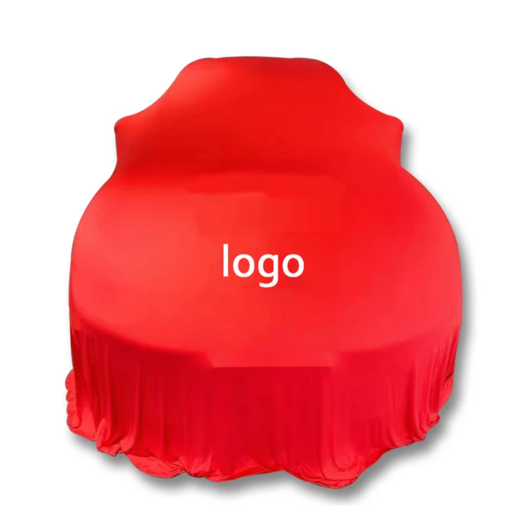 China Suppliers Hot Selling Products Satin Car Reveal Cover Silk For Car Exhibition