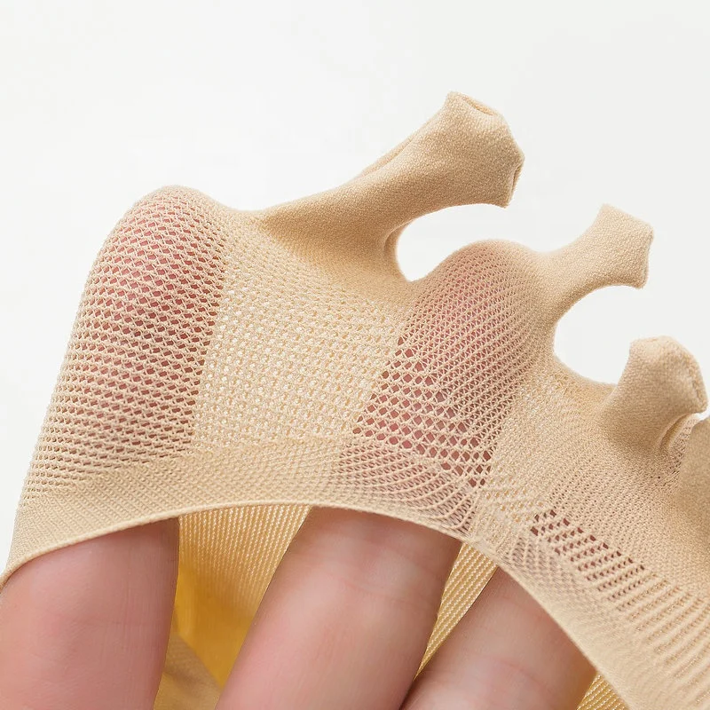 low cut Toe Socks 5 Fingers No Show Mesh super thin Five Fingers Socks