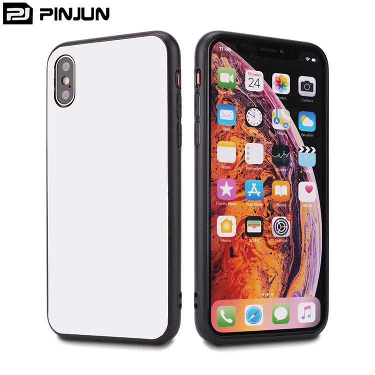  Обложка для iPhone X/XS Max 11 12 Mini Pro корпуса обрабатываемый 2D чистый материал DIY печать термоперенос сублимация чехлы