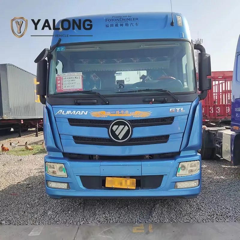 Trckur Tractor-Truck Freight Transport Tractor 6X4 460HP Tractor Truck Used Truck