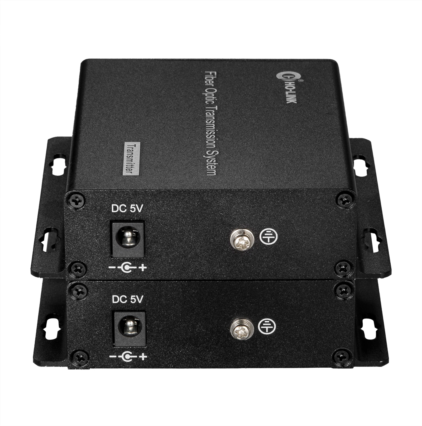 Broadcast Grade 4 CH Audio Multiplex Fiber Converter