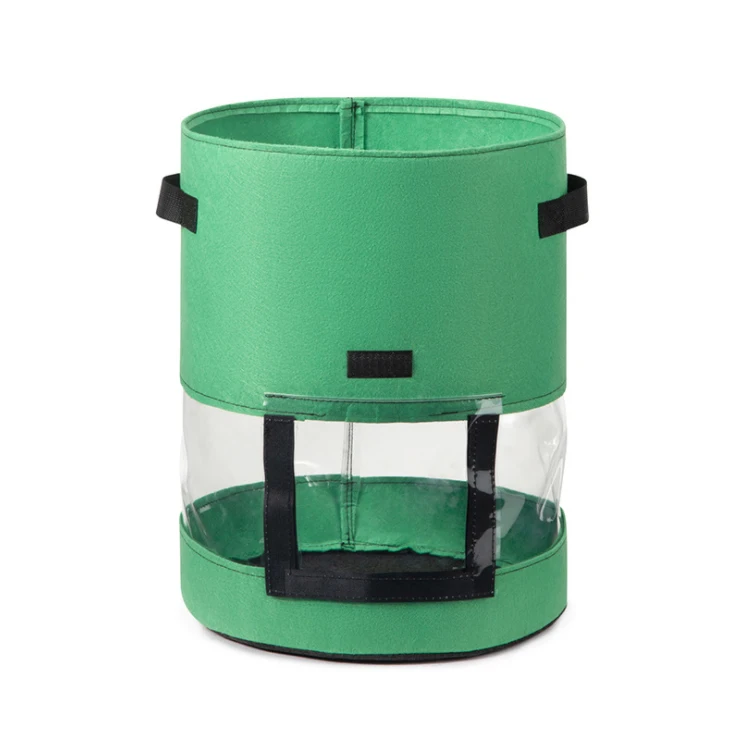 MingYu Best Selling Planter Grow Bags Aeration Fabric Pots Garden Felt Grow Bags Felt Non Woven Fabric Fabric Grow Pot