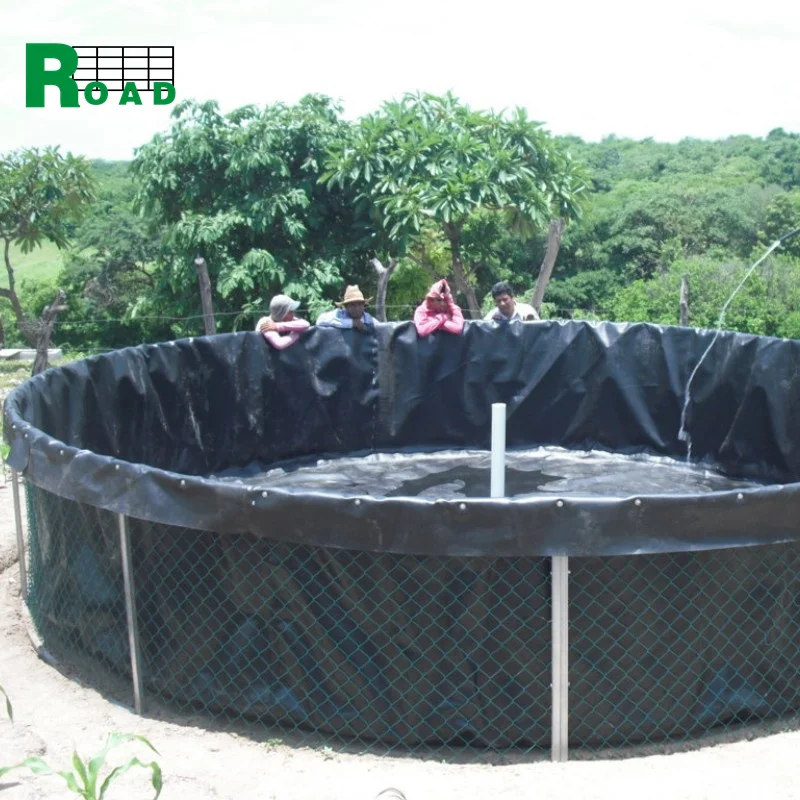 High Quality 1.0mm 2.0mm Water Waterproof Membrane Fish tank dam pond liner price HDPE Geomembrane