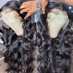 30 Inch 360 Bone Straight Human Hair Virgin Glueless Pre Plucked 13x4 Hd Lace Frontal Wig Straight Deep Wave Lace Front Wigs