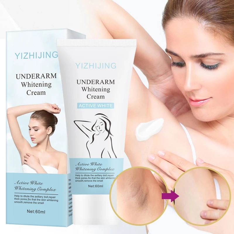 Private label high quality best very effective  natural organic Brightening Underarm vaginal whitening armpit  Cream
