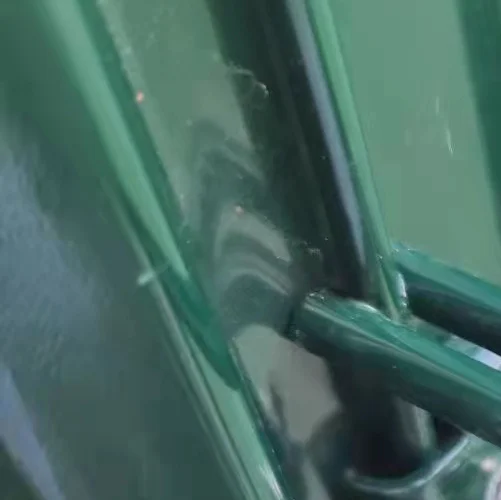 Double Wire Mesh Security Fence with Metal Frame Farm Driveway Gates Other Outdoor Usage Fence Post Caps Accessories Included