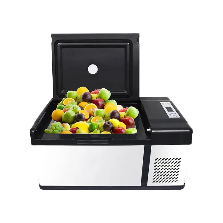 20L 40W Portable Compressor Car Fridge freezer 12V 24V Mini Auto Fridge Small Cooler Car Refrigerator