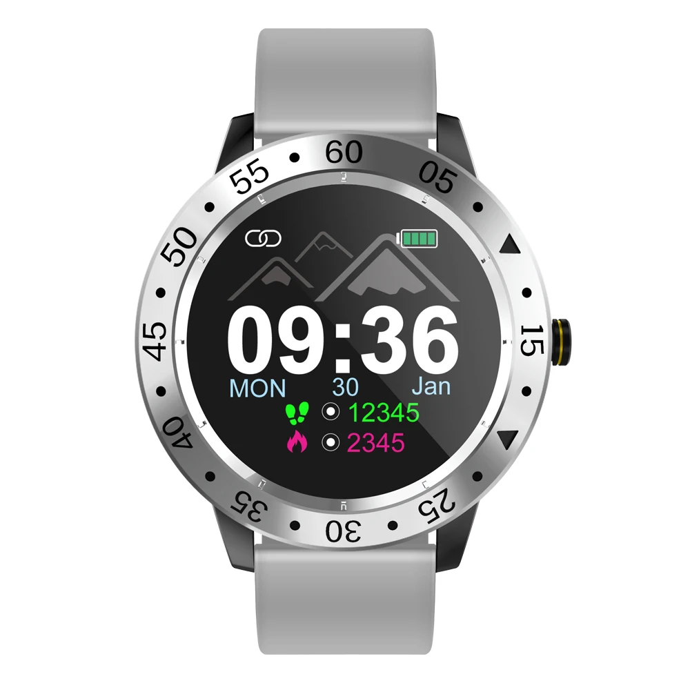 SDW01 Smart Watch Men Sports Activity Tracker Dynamic Heart Rate Blood Pressure Spo2 Monitor Pedometer Smartwatch Dafit App