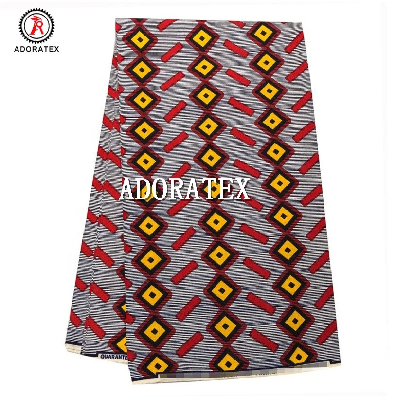 African wax prints fabric high quality wax cotton fabric