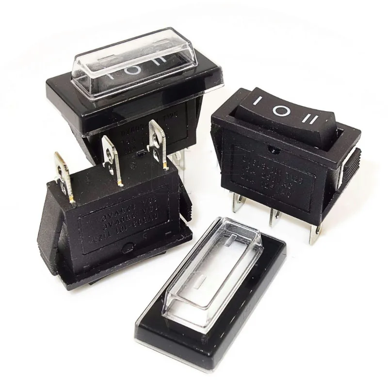 3 way ON OFF ON SPDT 3 Pin 3 Position CE KCD3 15A 250VAC  15*30 Hair Dryer Rocker Switch t85 1e4