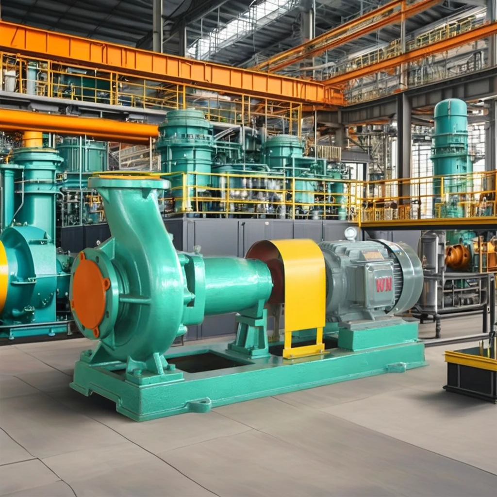 IHF Series Electric High-Pressure Fluoroplastic Chemical Centrifugal Pump 75kw Single-Stage Pump Drinking Water Treatment OEM