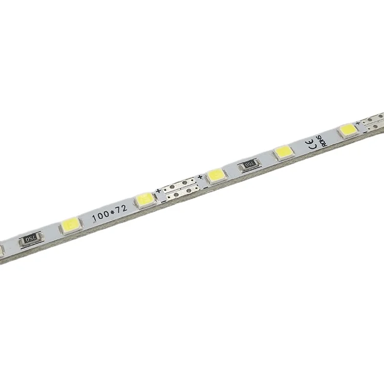 Жесткая светодиодная лента SMD2835 Светодиодная 12 в 72 светодиода/м Световая панель для окна шоу