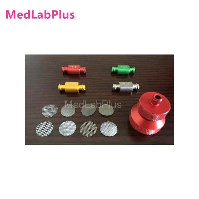 2024 Alibaba China supplier D2 Colorful nano transfer Fat liposuction Filter Nano filter set