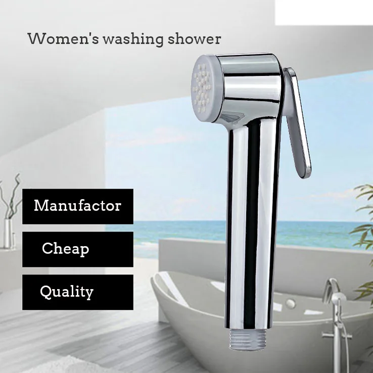 Shower Head plastic Water Saving Rainfall Showerhead High Pressure for Bathroom Encryption Hose Pipe