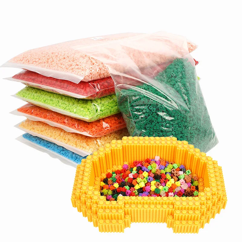 Factory Directly Wholesale Bulk 8mm ABS Building Blocks 3D Puzzle DIY cartoon character Diy Blocks Gift