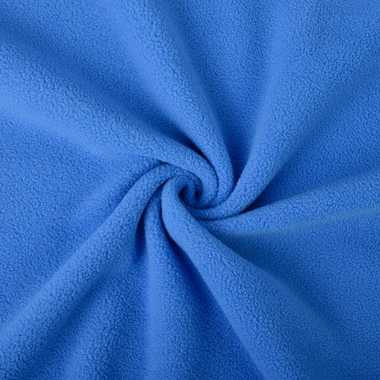 Модная одежда 310 г вязаный полиэстер мягкий и теплый двусторонний матовый микро-флис