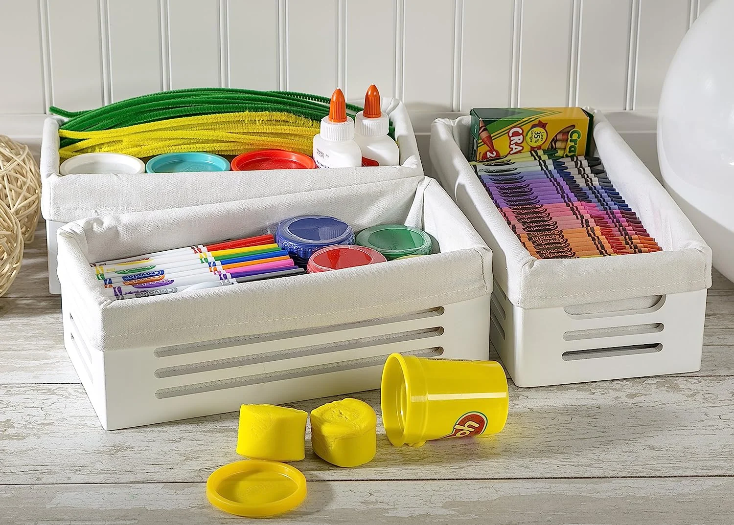 Wooden Bathroom Decor Box Toilet Paper Basket and Tank Basket Topper Decorative Bathroom Organizer Vanity Storage Bin