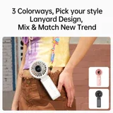 Xiaomi Youpin JISULIFE  Portable Handheld Fan Life 7 3600mAh 5000mAh Led digital speed and battery information display mini fan