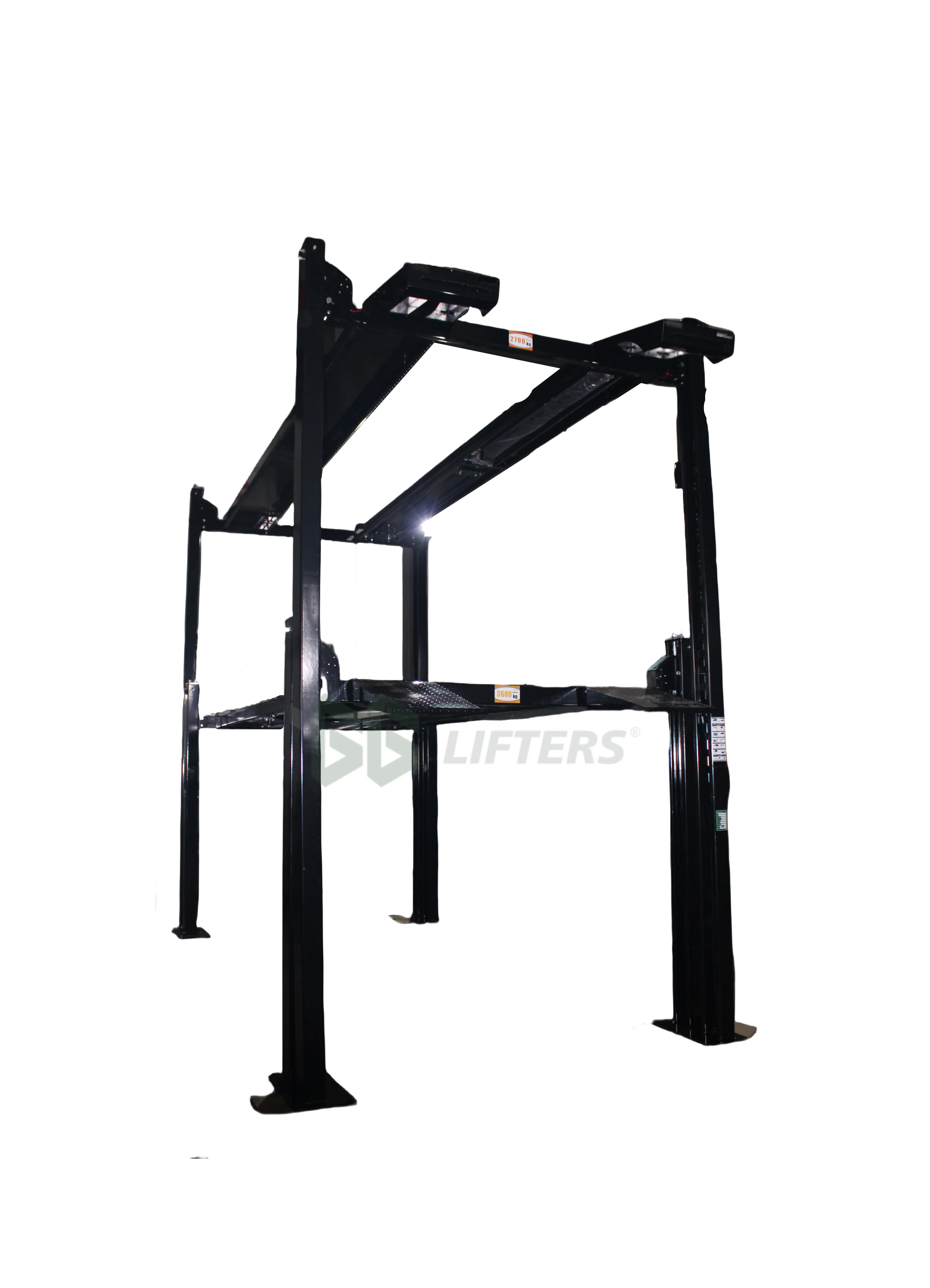 GG LIFTERS Triple Vertical Car Lift System Three Levels Hydraulic Car Stacker Parking Garage Equipment Hydraulic Car Lift