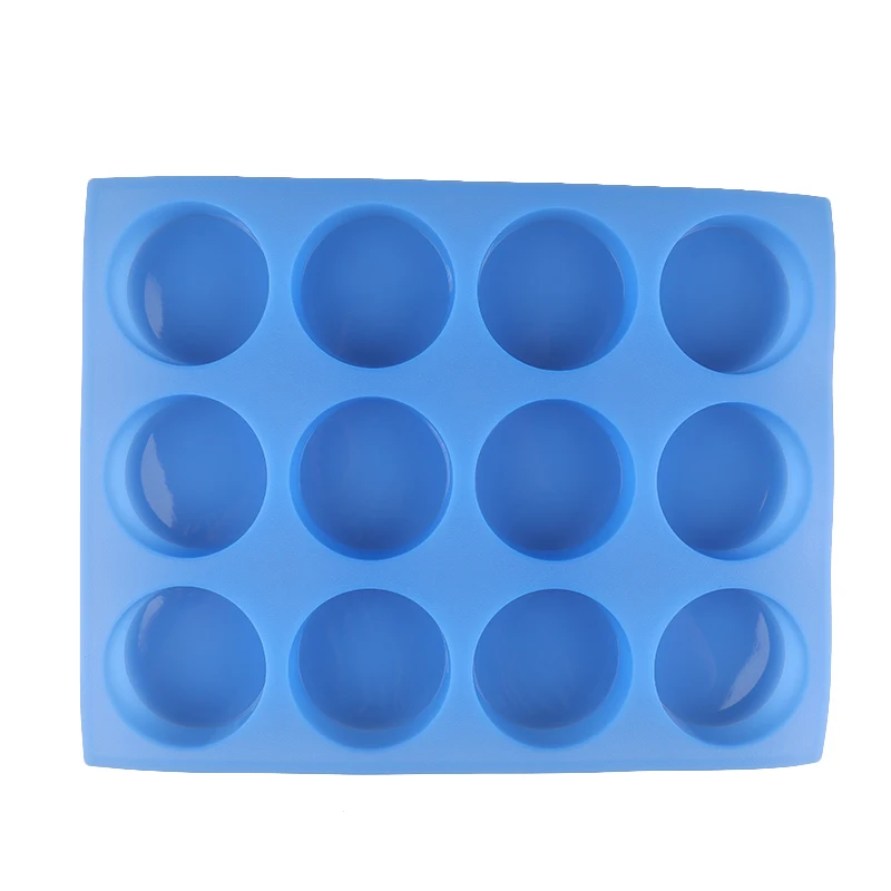 Silicone Mold For Chocolate, Cake, Jelly, Pudding, Handmade Soap, Round Shape