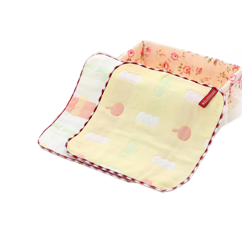 2024 Factory Direct Sale Wholesale cheap price 100% cotton newborn handkerchief baby saliva towel baby muslin cloth