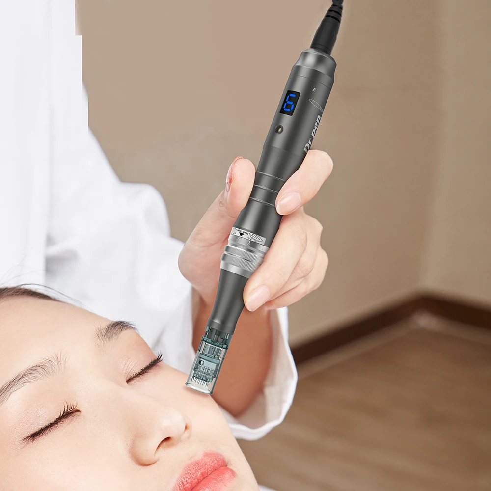 Dr pen M8 Derma прокатная система Беспроводная электрическая Дерма-ручка роликовая микронидлинг дермапен Сменные иглы инструменты для ухода