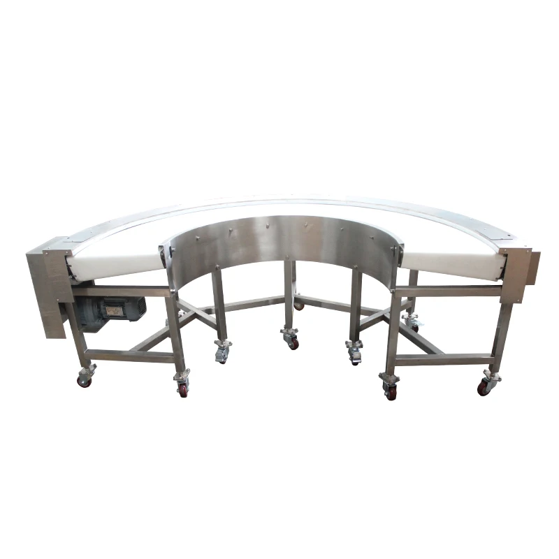 180 degree PU belt conveyor/Circular conveyor belt