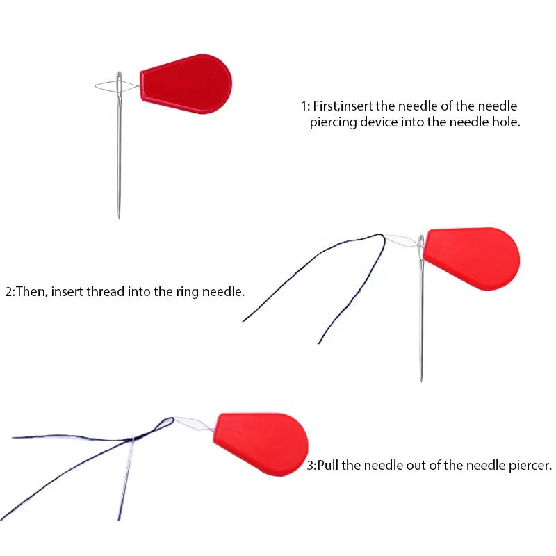 Hand Sewing Accessories Plastic Easy Needle Threader