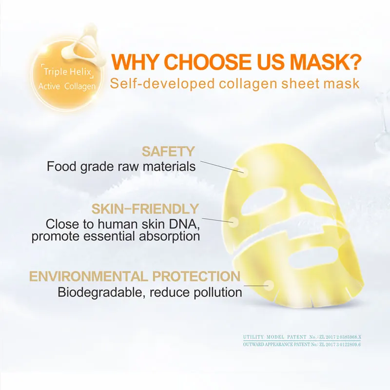 OEM beauty cosmetics whitening skin care facial mask