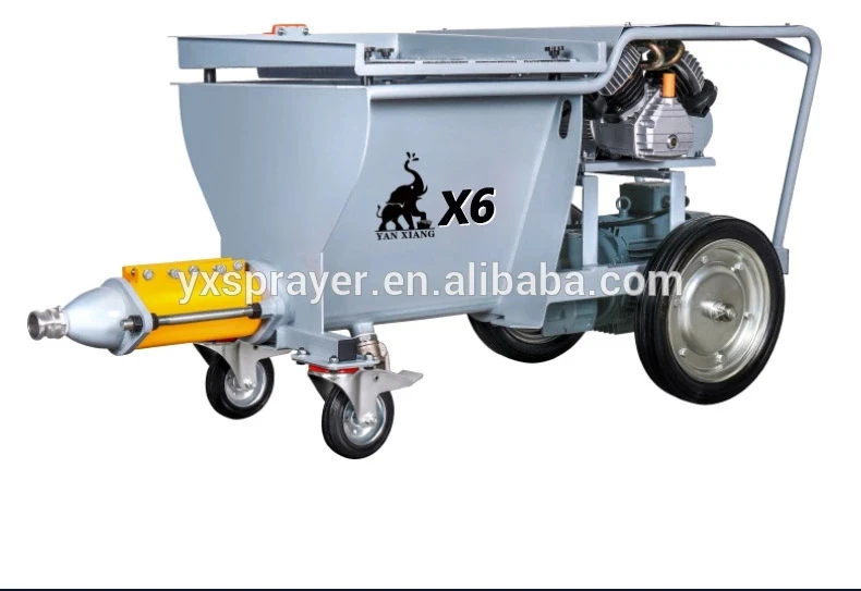 X6 cement mortar pump/pneumatic cement mortar pump