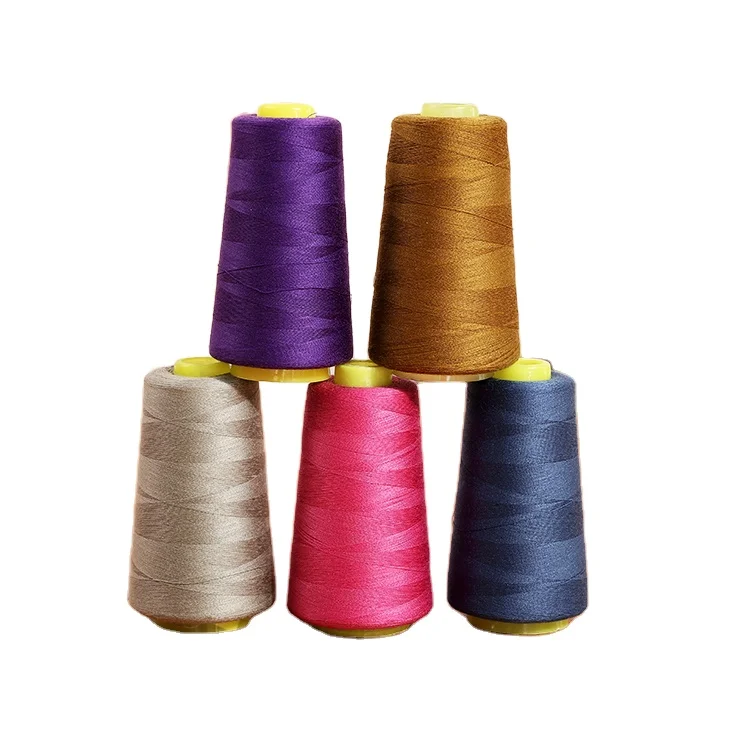 100% polyester sewing thread  manufacturer made in china  402  5000yard  high tenacity sewing thread