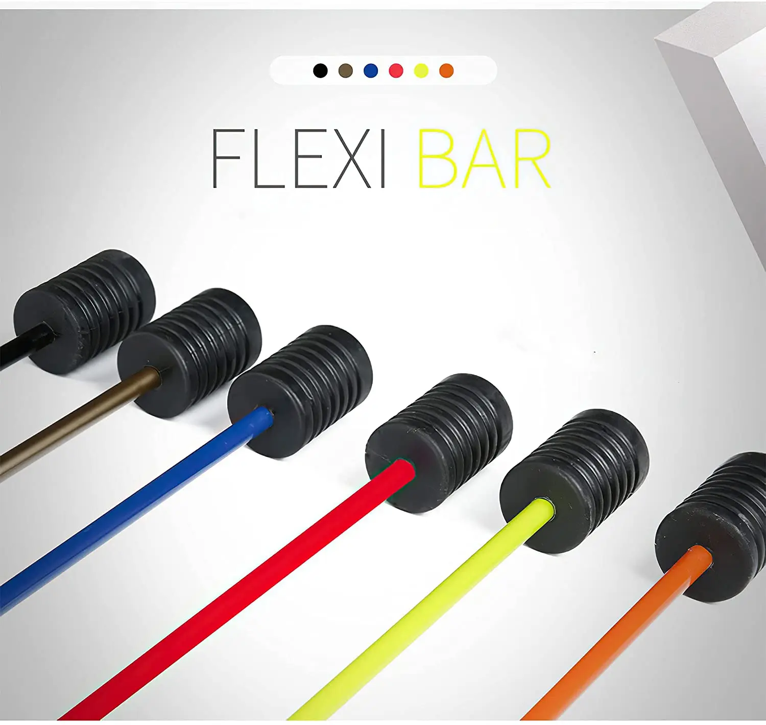 Fitness Elastic Swing Stick Flexi Muscle Vibration Bar Fitness Elastic Stick Training Elastic Rod