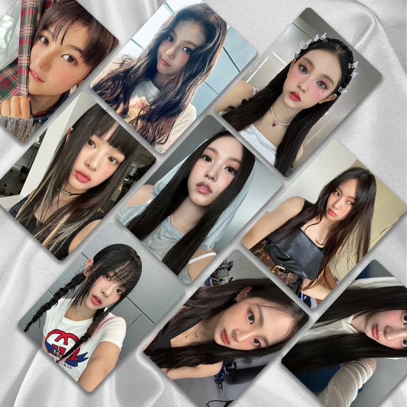 Оптовая продажа маленькие мини-карты голографическая Фотокарта Kpop на заказ бумажные фотокарточки Idol популярные карты с УФ-печатью 6