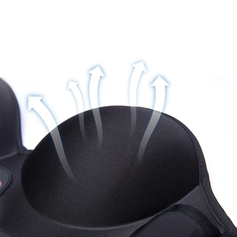 Professional charging breast air pressure enhancer massaging bra breast care massager