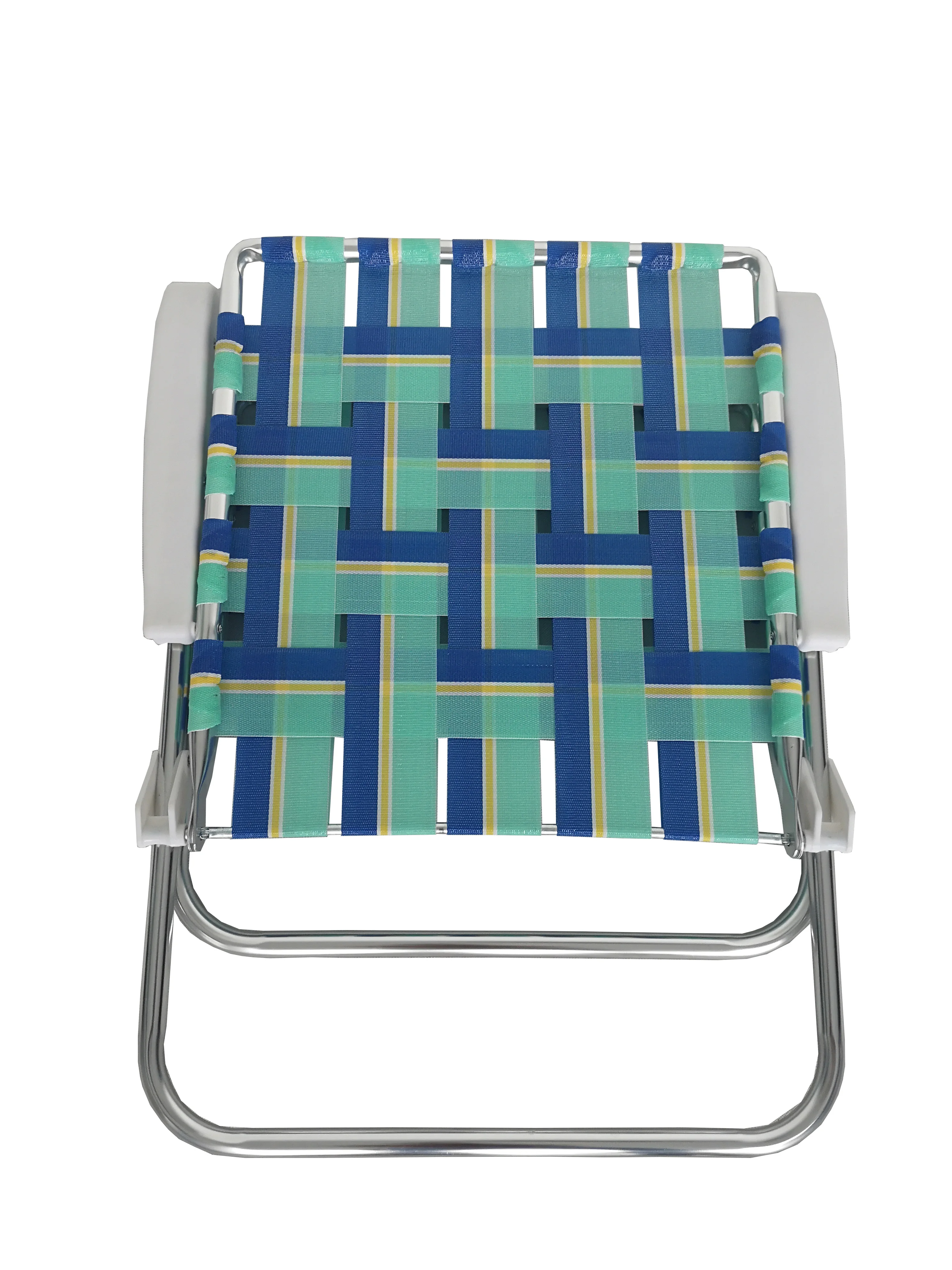 wholesale aluminum frame Leisure Folding Chair PE band breathable beach chair