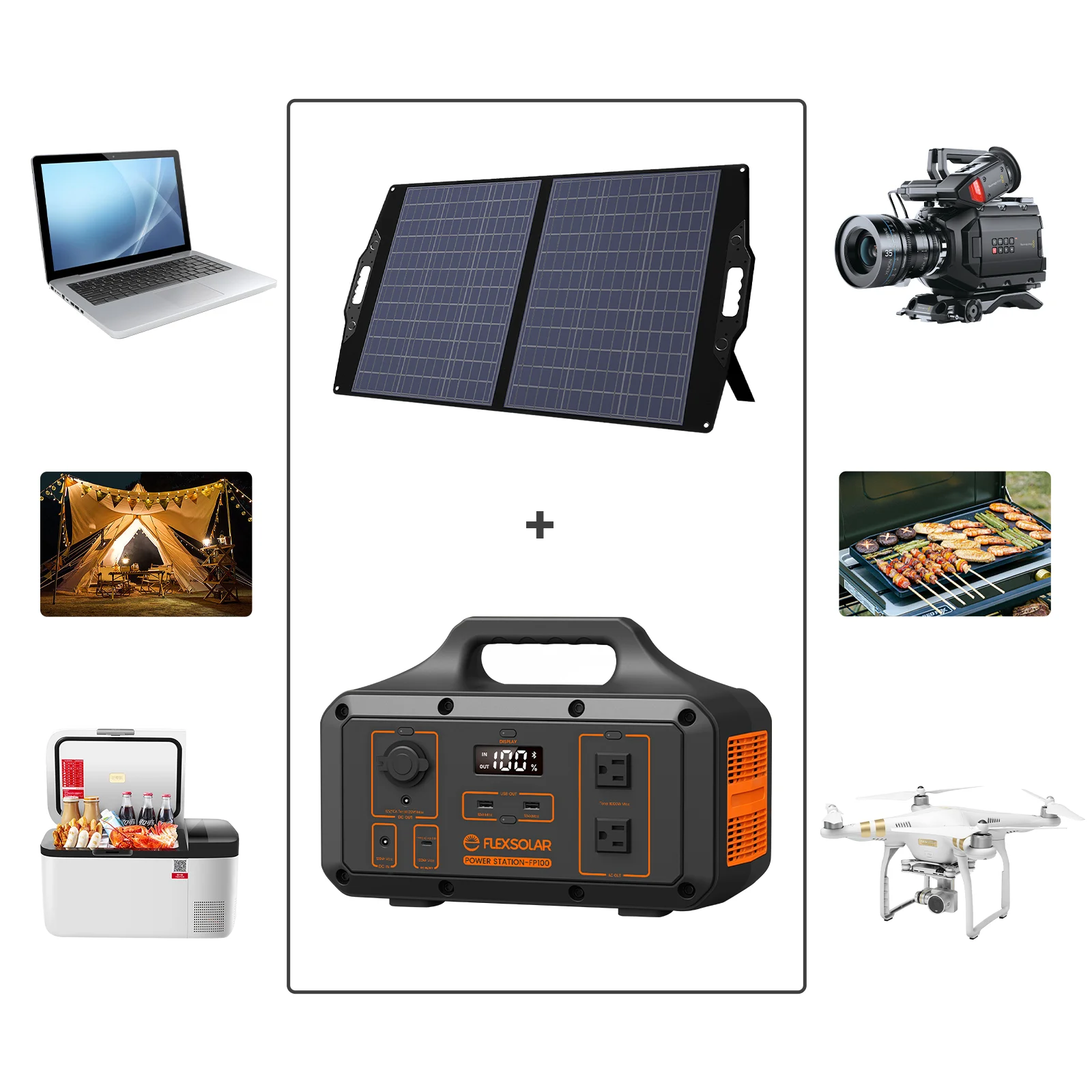 Portable Power Station 300W 500W 1000W Power Station For Emergency Power Household