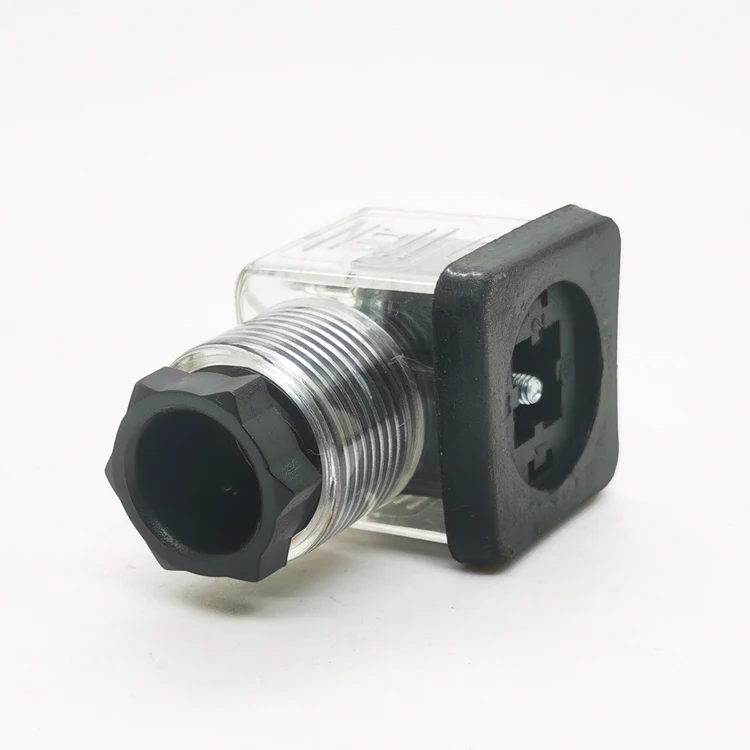 Waterproof DIN 43650 electric valve socket type A  plug solenoid valve connector