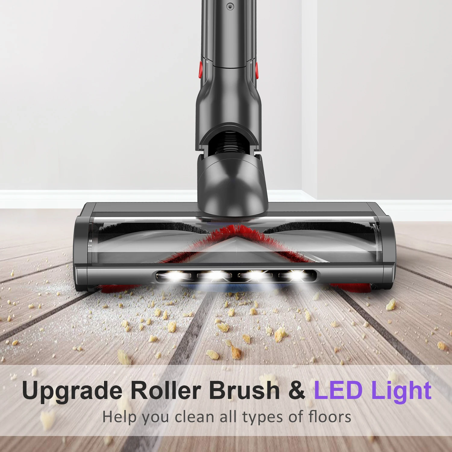 Household Dry Type Cyclone Wireless Stick Vacuum Clenaer Cordless for Couch