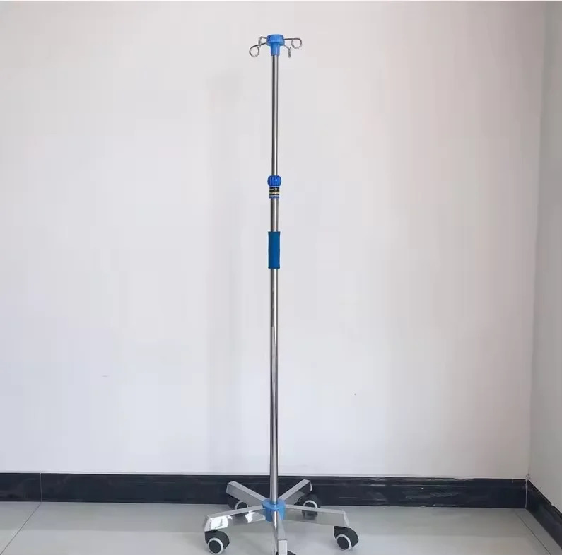 High Quality Medical Stainless Steel Intravenous Infusion Stand Height Adjustable Drip Stand Hot Sale Nurse Call System