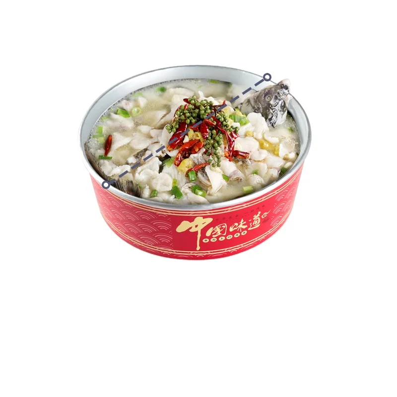 1400/1300ml Korean instant noodle use container eco-friendly Disposable induction usepaper Container Salad Bowls soup Paper Bowl