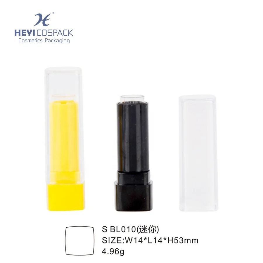 Wholesale clear mini lip balm tube unique lip balm containers lip balm packaging