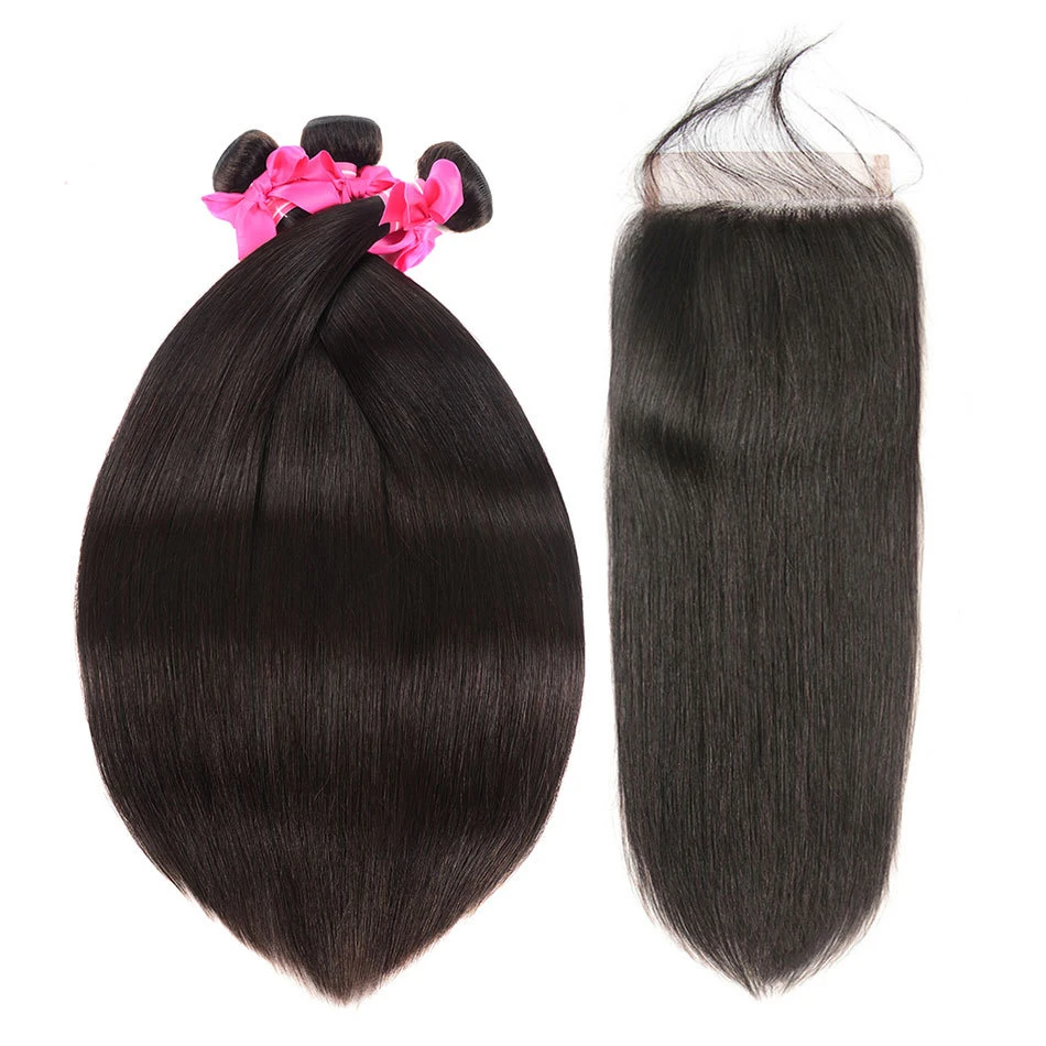 High quality Brazilian human hair extension bone straight wholesale bundle virgin hair