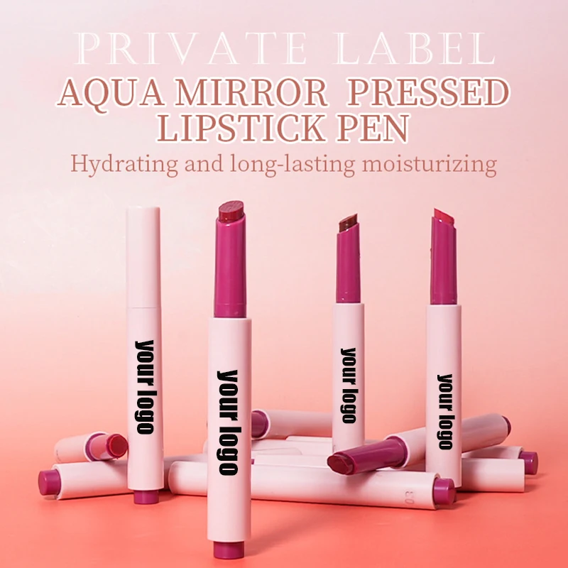 Wholesale High Quality 5g Mineral Lipstick Stick Waterproof Private Label Shiny Glossy Lip Gloss Wholesale Makeup Lipsticks