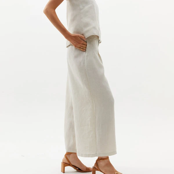 Oem Manufacturer Custom Fashion Maxi Long A Line Cotton Linen Skirt For Women