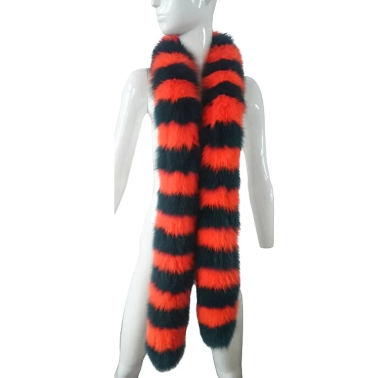 Autumn Wholesale Woman Animal Fox Fur Scarf Scarves For Women