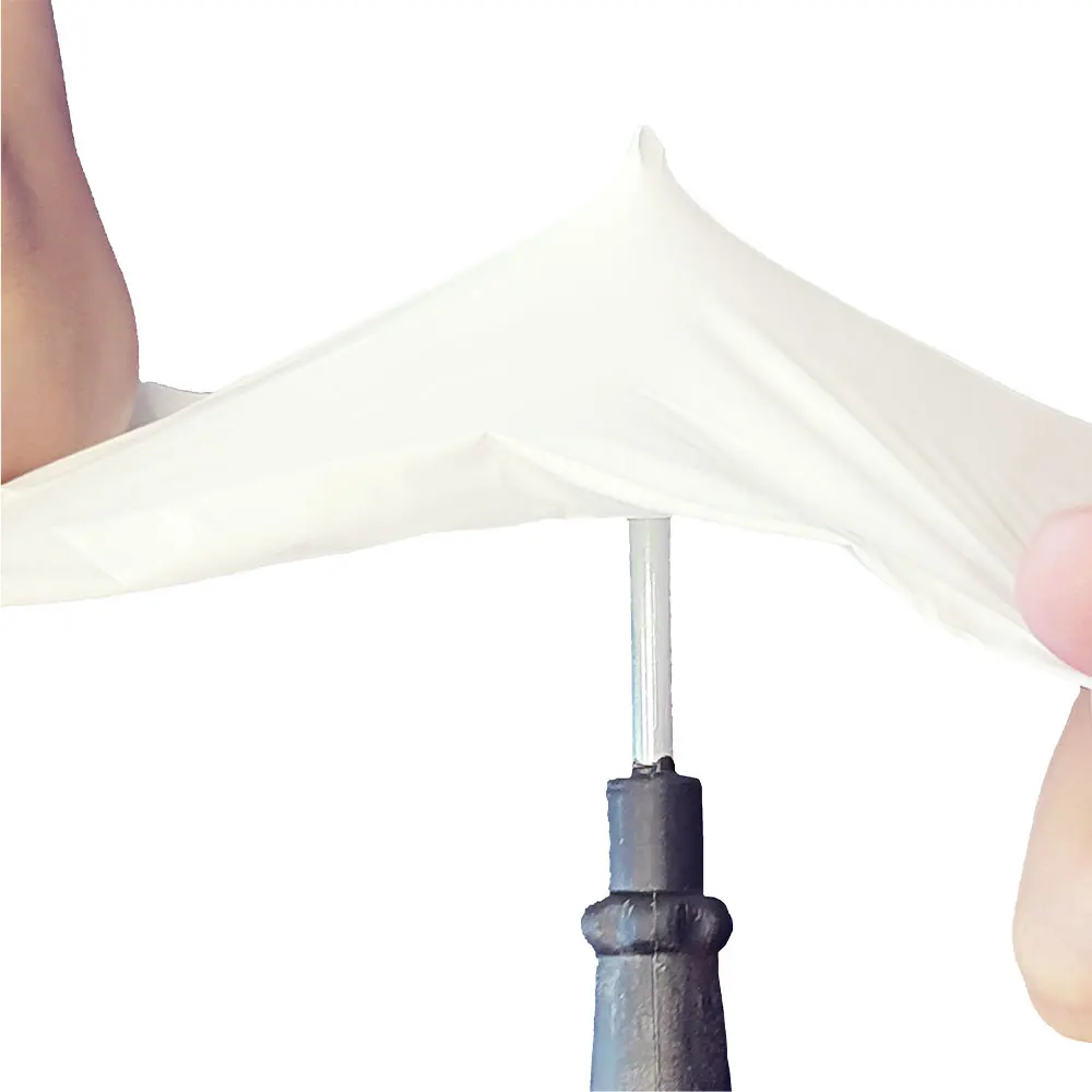 HLR Factory Direct Sales Plain Blue Nitrile Latex Strong and Durable for Disposable Nitrile Mitten