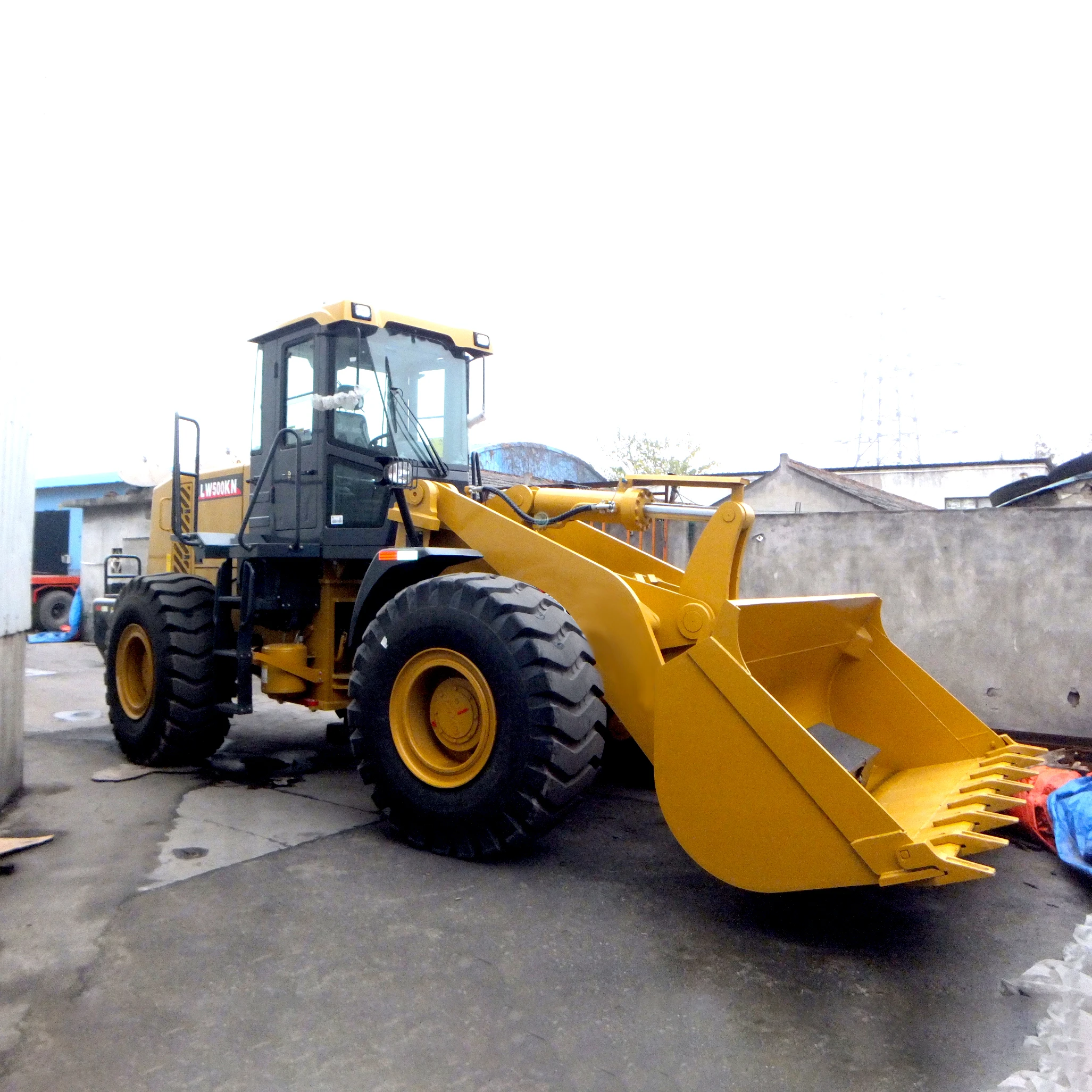 China 5 ton Wheel Loader ZL50GN with Shang chai Engine Ready Stock