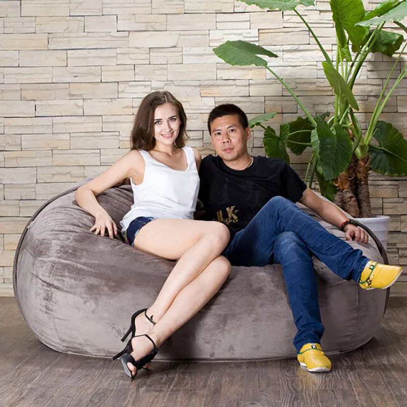 Прямая поставка, Хлопковый мешок с эффектом памяти, наполнитель для мешков, стулья для гостиной, большой мешок для мешков